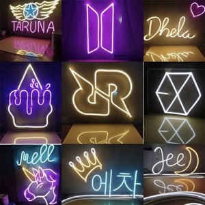 Luces <span class=keywords><strong>de</strong></span> neón Led personalizadas para decoración <span class=keywords><strong>de</strong></span> boda, letras <span class=keywords><strong>de</strong></span> señal flexibles <span class=keywords><strong>de</strong></span> colores Rgb, fabricante - Product Image 2