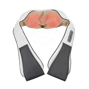Directo de fábrica portátil multifuncional calefacción rodante amasado tejido profundo hombro cuello espalda masajeador para aliviar la fatiga - Product Image 1