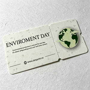 Carte d'invitation événementielle personnalisée en papier grainé, design créatif, papier à planter biodégradable, invitation en forme de billet, lettre d'invitation - Product Image 2