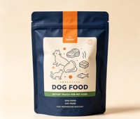 Sachet Doypack en aluminium pour aliments pour animaux de compagnie, haute barrière, en stratifié de qualité alimentaire, fabricant
