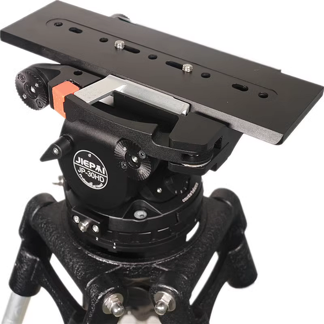 Jiepai JP-30HD Professional Broadcast 150mm Bowl 40kg Loading Video Camera Tripod Fluid Head PK Sachtler