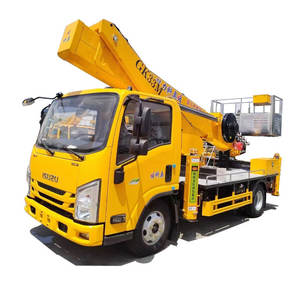 Isuzu 35m45m Véhicule de travail aérien hydraulique avec bras télescopique Plate-forme de levage à bras pliant Camions d'opération à haute altitude - Product Image 2