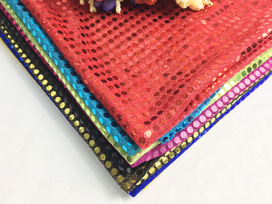 6mm <strong>Sequin</strong> Mesh Fabric For Stage Costume Wear - Product Image 5