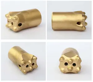 Factory Wholesale High Quality Carbide Button Drill Bit Rock Drill 7 11 12 Degree Taper Drill Bit