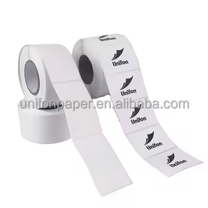 Low MOQ <b>Waterproof</b> Barcode 4x6 Direct Thermal Adhesive Sticker <b>Labels</b> 500PCS Thermal Paper 100x150mm for Supermarket Use - Product Image 1