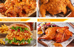 Mélange <span class=keywords><strong>de</strong></span> farine <span class=keywords><strong>pour</strong></span> panure <span class=keywords><strong>de</strong></span> poulet frit croustillant avec épices et assaisonnements séchés mélangés en poudre 1kg - Product Image 6