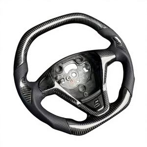 Volante Deportivo Personalizado de Fibra de Carbono para Ford <span class=keywords><strong>Focus</strong></span> Fusion MK3 con Acabado en Cuero, Compatible con Modelos EcoBoost GT/<span class=keywords><strong>Shelby</strong></span> GT350 - Product Image 3