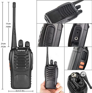 สำหรับ BF-888S เครื่องวิทยุสื่อสารสำหรับเด็ก รุ่นมินิ ระยะไกล 5W สองย่านความถี่ กันน้ำระดับ IPX-3 แบตเตอรี่ลิเธียม 1500-2000mAh - Product Image 5