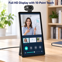 Mesin Live Streaming All in One 15.6 Inci Layar Sentuh Android RAM 8GB Penyimpanan 128GB dengan Kamera 50MP