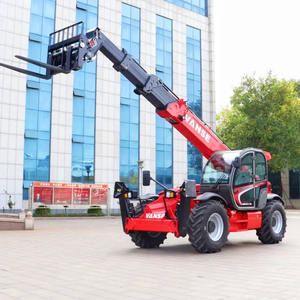 Manipulador Telescópico de Alta Calidad con Certificación CE y EPA, Motor Cummins, Tracción en las 4 Ruedas, Capacidad Todoterreno, Nuevo Diseño, Carga Nominal de 4 Toneladas para Construcción - Product Image 1