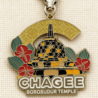 Porte-clés promotionnel personnalisé en métal avec logo, en alliage de zinc, pour cadeaux d'entreprise, vente en gros