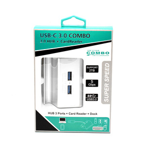 Usb <b>C</b> Multi Function Card Reader <b>Hub</b> Type <b>C</b> Usb 3.0 Aluminum Alloy Phone Stand With Sd Card Slot For Mobile Devices - Product Image 5