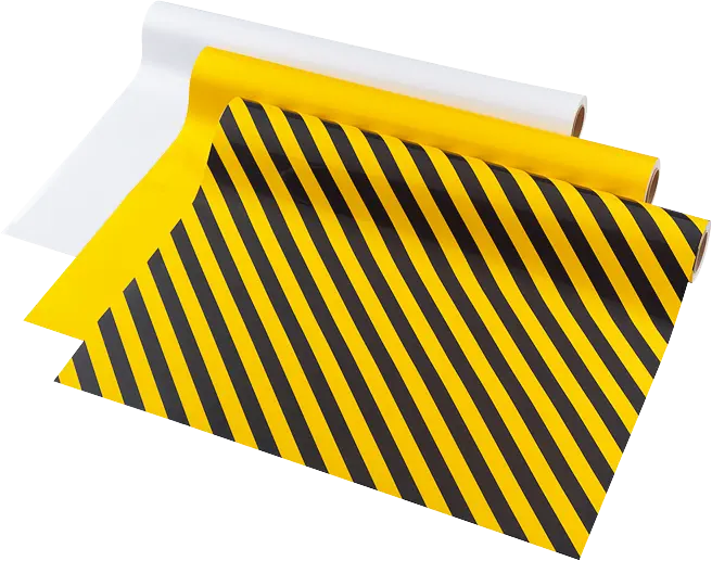 Bandeiras de marcação resistentes químicos, plástico protege fitas para marcação final