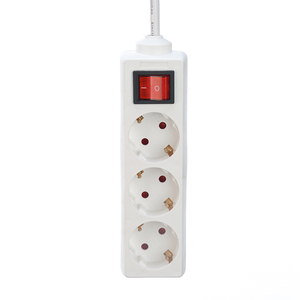 Dây Nối Dài Trong Nhà 3 Ổ Cắm Với Bộ Bảo Vệ Chống Sét, 8 Ổ Cắm Rộng Với <span class=keywords><strong>4</strong></span> H05VV-F Cáp Nguồn Polyurethane 3X1.5Mm - Product Image 3