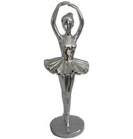 Statue de couple dansant abstrait moderne, figurine en résine blanche pour décoration murale, décoration de salon, décoration de bureau, sculpture d'art moderne