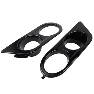 Marco de Luz Antiniebla de Doble Orificio Oliver en Negro Brillante para BMW Serie 3 E46 M3, Rejilla Inferior del Parachoques Delantero 51112695256 - Product Image 1