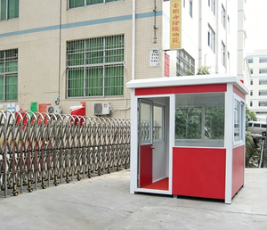 Container Prefabbricato Personalizzato con Saldatura Automatica, Mini Casa, Casetta di Sicurezza, Chiosco di Sicurezza per Punti di Guardia Commerciali e Servizi Igienici - Product Image 3