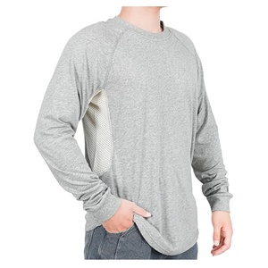 <span class=keywords><strong>Nueva</strong></span> marca de alta calidad FR Work 4oz algodón CAT1 camisa de punto ventilada a prueba de fuego verano suave resistente al fuego pulóver FR camisas - Product Image 3