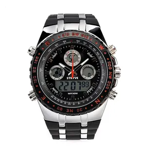 New design high quality STRYVE brand digital sports watches men 30M deep water proof