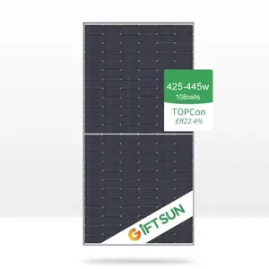 金科托普康430w 425w 420w托普康光伏太阳能电池板在欧洲
