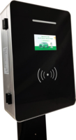 Borne de recharge murale pour véhicules électriques 7 kW/11 kW/22 kW GB/T avec prise Type 2, paiement par carte bancaire, application/4G/Wi-Fi/Bluetooth
