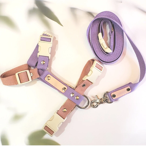 ラグジュアリー デザイナーペットハーネス カスタムロゴ卸売 ペットハーネス 新型 犬用散歩ハーネス メーカー - Product Image 1