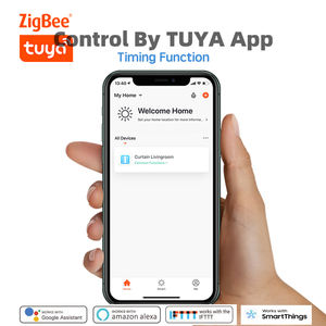Tuya Rideau électrique intelligent <span class=keywords><strong>Google</strong></span> Home Domotique intelligente Vente en gros d'usine version zigbee - Product Image 3