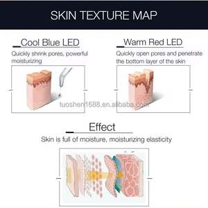 Trẻ Hóa Da Nóng Lạnh Vẻ Đẹp Thiết Bị Ấm Áp Và Mát Mẻ Trên Khuôn Mặt Búa Cho Skincare Thắt Chặt Khuôn Mặt Massage - Product Image 2