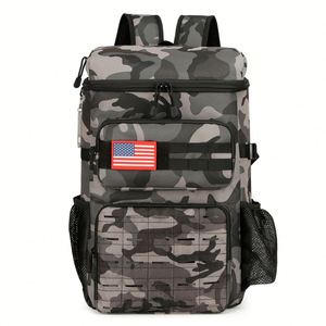 Sac à dos isotherme personnalisé avec logo, étanche, camouflage, pour week-end, livraison de repas, bière, vin, pique-nique, glacière thermique - Product Image 1