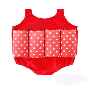 Vêtements de soleil enfants flottaison maillots de <span class=keywords><strong>bain</strong></span> bébé garçons filles une pièce flotteur costume à manches courtes natation flottabilité maillots de <span class=keywords><strong>bain</strong></span> - Product Image 2