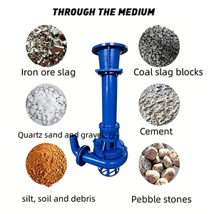 Chemical Resistant High Iron Vertical Sump Slurry <b>Pump</b> Submerged Sand Sewage <b>Pump</b> for Automotive Watering - Product Image 2
