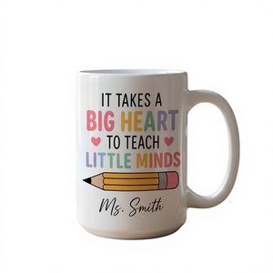 Mug en céramique à sublimation intégrale, impression graphique personnalisée, tasse à café, compatible lave-vaisselle et micro-ondes, pour promotion d'entreprise - Product Image 1
