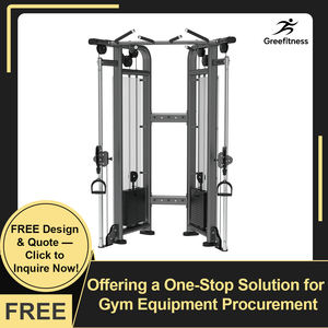 Système de <span class=keywords><strong>poulie</strong></span> double réglable <span class=keywords><strong>Cage</strong></span> de fitness Machine Smith multifonctionnelle Crossover de câbles - <span class=keywords><strong>Musculation</strong></span> commerciale Entraînement du dos - Product Image 1