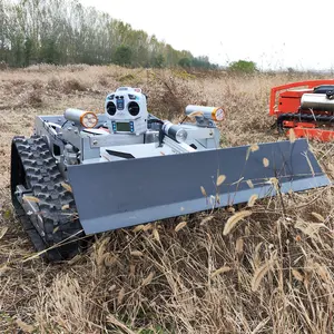 שלט רחוק מפעל מכסחת דשא זוחלת רובוט גוזם דשא מנוע 7.5HP מיני מכסחת דשא חכמה