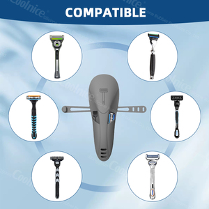 Nouvelle conception, étui de rangement portable en silicone pour rasoir de voyage, cadeau pour homme, accessoire de voyage essentiel, housse de protection pour rasoir de sécurité - Product Image 3