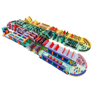 Course Inflatable Obstacle Inflatable Custom 5k Obstacle Courses For Adults Combo Custom Sport Factory Sale Dual Kids 5k Obstacle Course Slides On Sale