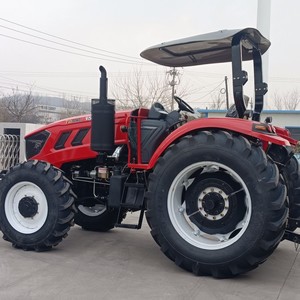 Tractor de Ruedas 4x4 para Agricultura, 150HP, Compacto, con Retroexcavadora Delantera, Transmisión por Engranajes, Caja de Cambios Multifuncional - Product Image 3