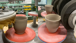 ถ้วยมัทฉะเซรามิกเกรดพิธีกรรม ยี่ห้อ Yamaki Kiln รูปทรงไม่สมมาตรเล็กน้อย ใช้กับไมโครเวฟได้ ผลิตในญี่ปุ่น สำหรับอุปกรณ์ชงชา - Product Image 6