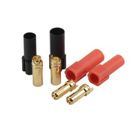 Connecteur banane mâle et femelle de vente chaude avec boîtier en plastique isolant 3.5mm/4mm à broche unique
