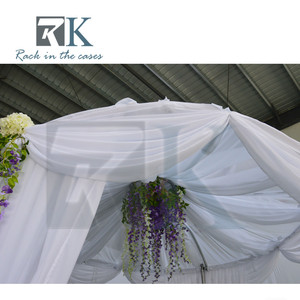 Wedding Pipe and Drape Aluminum Pipe and Drape <b>Kit</b> Adjustable Backdrop Stand Portable Curtains Poles for Sale - Product Image 4