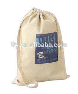 กระเป๋าเป้สะพายหลัง Drawstring เองผ้าฝ้ายบริสุทธิ์ขายส่งวาดถุงสตริง - Product Image 2