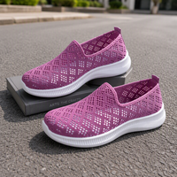 Chaussures pour femmes Fanghui, nouvelles, noires, ajourées, respirantes, sportives, tendance, en mesh