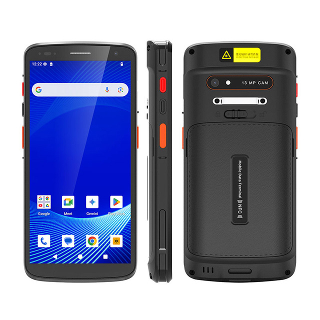 6 Inch Portable IP67 Rugged PDA UNIWA M602 Robust Waterproof Smartphone Android 15 NFC Industrial 2D Handheld QR Barcode Scanner