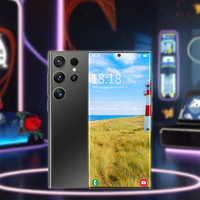 Smartphone OEM S24 Ultra 5G Kamera Belakang 64MP 16GB+1TB Dual SIM Layar Resolusi 4K CPU Decacore Mendukung Bahasa Spanyol LTE Seluler