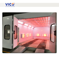 Centre de service de peinture automobile Vico, cabine de peinture, filtre de cabine de peinture, salle de peinture automobile # VPB-E700