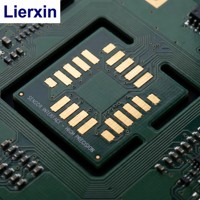 Capteur de robot Lierxin LEX-ROBOT-RFX, PCB rigide-flexible multicouche personnalisé, haute température de cuisson (Tg) FR4/Polyimide, intégration tactile, force, IMU, vision
