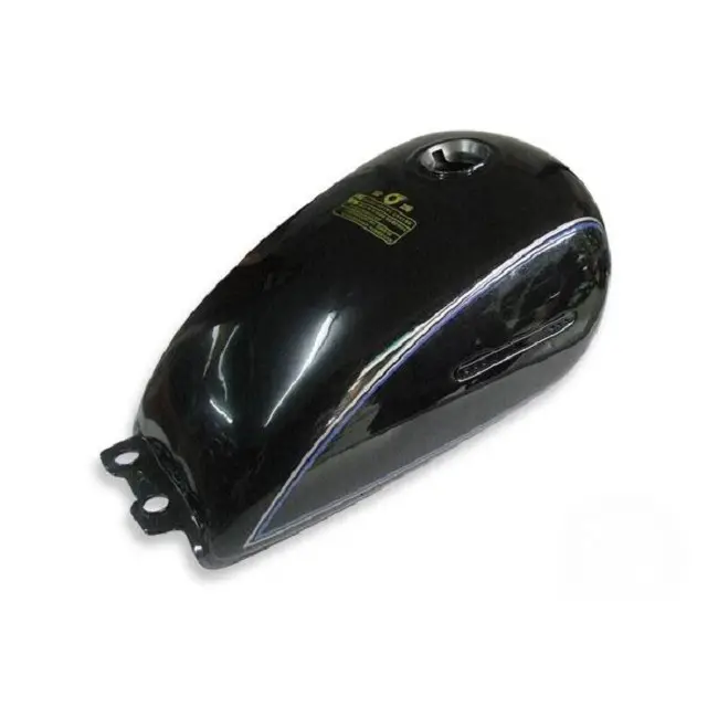 Black Color GN125 Gas Petrol Motorcycle Fuel Tank With Fairings Side Covers Cases