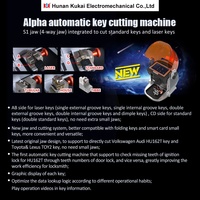 Kukai Alpha Pro Machine à tailler les clés, outils de serrurier, Machine à dupliquer les clés, fabricant de clés en vente