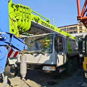 Stock Zoomlion 55 Ton All-Terrain Hydraulic Boom Truck Crane Used Mobile Crane 550V High Efficiency Bearing <b>Engine</b> Pump Gear - Product Image 1