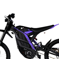 Moto tout-terrain électrique Falcon Pro 72V 8500W, course de montagne, endurance, piste